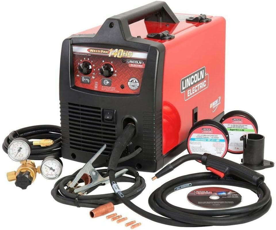 Lincoln Electric Weld Pak 140 HD Wire-Feed Welder-K2514-1
