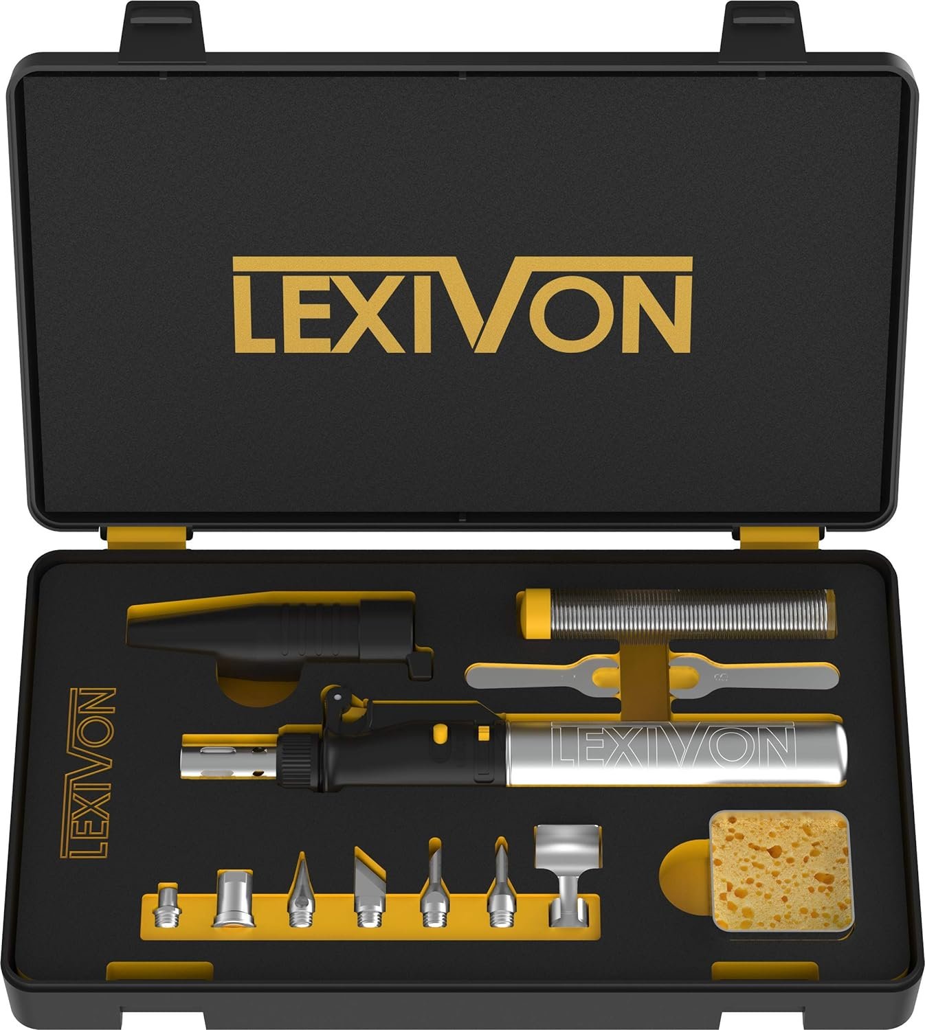 Brand	LEXIVON
Explicit Purposes For Product	Jewellery Patching
Watt125 watts
Extraordinary Feature	Wireless, Convenient, Thus Handles
Included Components	Butane Patching Iron Multi-Reason Pack