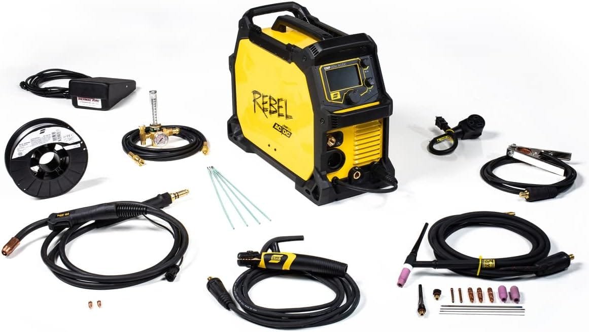 
ESAB Rebel EMP 205ic AC/DC Multi-Process MIG/STICK/TIG Welder